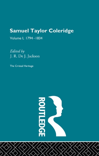 Бумажная книга «Samuel Taylor Coleridge: The Critical Heritage Volume 1 1794-1834» - фото №1