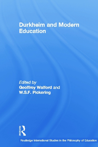 Бумажная книга «Durkheim and Modern Education» - фото №1