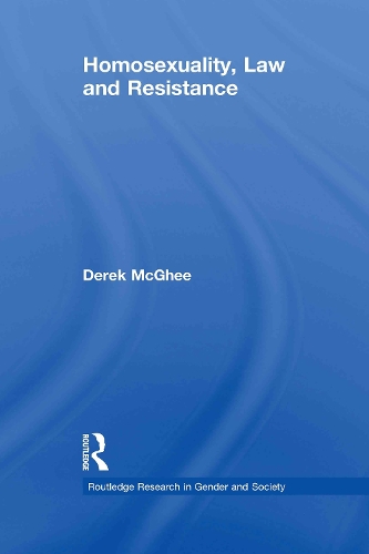 Паперова книга «Homosexuality, Law and Resistance», автор Дерек МакГі - фото №1