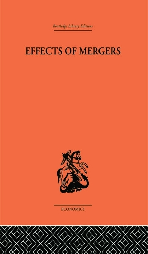 Бумажная книга «Effects of Mergers», авторов П. Лесли Кук, Рут Коэн - фото №1
