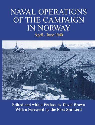 Паперова книга «Naval Operations of the Campaign in Norway, April-June 1940», автор Девід Браун - фото №1