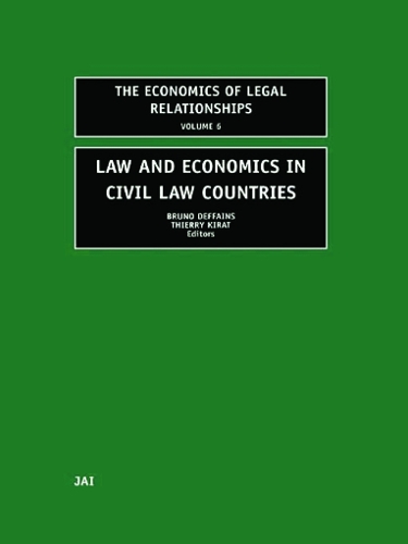 Бумажная книга «Law and Economics in Civil Law Countries» - фото №1