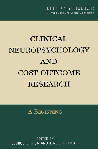Бумажная книга «Clinical Neuropsychology and Cost Outcome Research: A Beginning» - фото №1