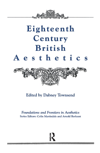 Паперова книга «Eighteenth-Century British Aesthetics», автор Дебні Таунсенд - фото №1