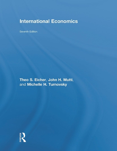 Паперова книга «International Economics», авторів Джон Х. Мутті, Мішель Г. Турновський, Тео Ейхер - фото №1
