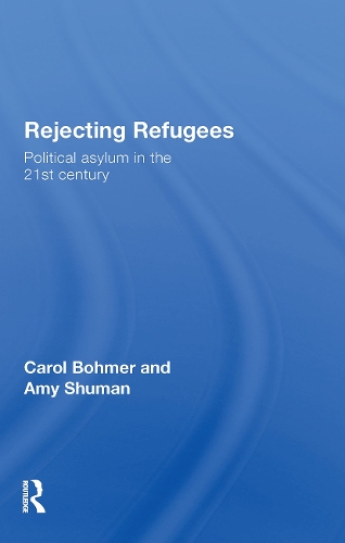 Бумажная книга «Rejecting Refugees: Political Asylum in the 21st Century», авторов Эми Шуман, Кэрол Бомер - фото №1