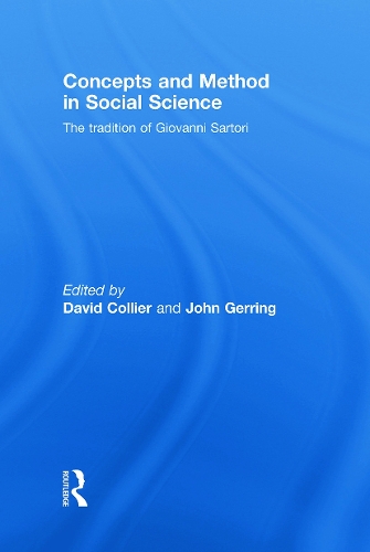 Бумажная книга «Concepts and Method in Social Science: The Tradition of Giovanni Sartori» - фото №1