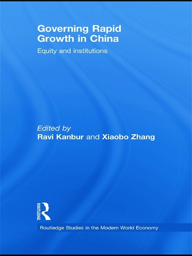 Бумажная книга «Governing Rapid Growth in China: Equity and Institutions» - фото №1