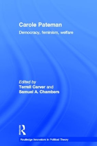 Паперова книга «Carole Pateman: Democracy, Feminism, Welfare» - фото №1