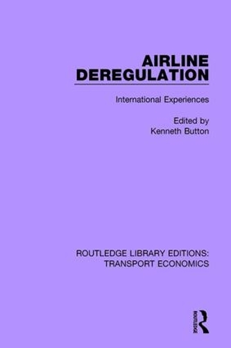 Бумажная книга «Airline Deregulation: International Experiences» - фото №1