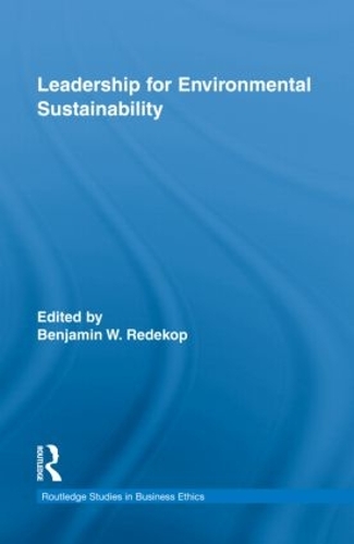 Паперова книга «Leadership for Environmental Sustainability» - фото №1