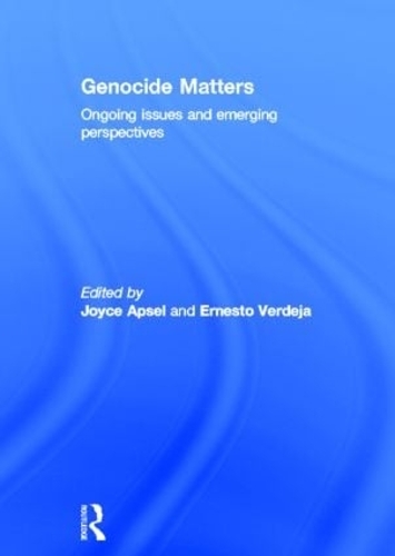 Бумажная книга «Genocide Matters: Ongoing Issues and Emerging Perspectives» - фото №1
