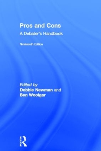 [object Object] «Pros and Cons: A Debaters Handbook» - фото №1