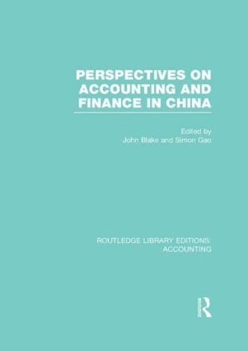 Бумажная книга «Perspectives on Accounting and Finance in China (RLE Accounting)» - фото №1