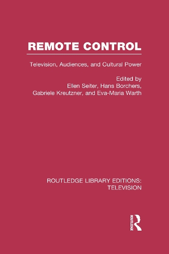Бумажная книга «Remote Control: Television, Audiences, and Cultural Power» - фото №1