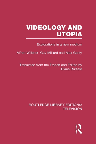 Бумажная книга «Videology and Utopia: Explorations in a New Medium», авторов Алекс Ганти, Альфред Вилленер, Гай Мильяр - фото №1