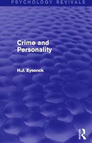 Паперова книга «Crime and Personality (Psychology Revivals)», автор Г. Й. Айзенк - фото №1