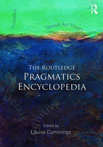 Паперова книга «The Routledge Pragmatics Encyclopedia» - фото №1