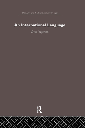 Паперова книга «International Language», автор Отто Єсперсен - фото №1