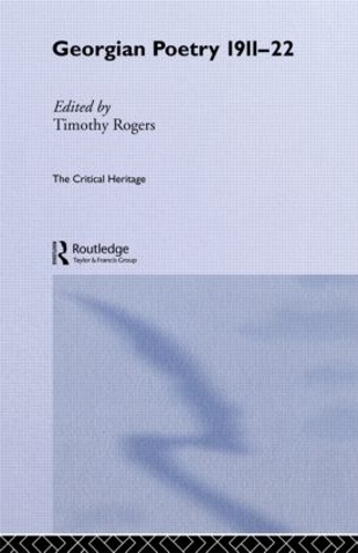 Паперова книга «Georgian Poetry 1911-22: The Critical Heritage» - фото №1