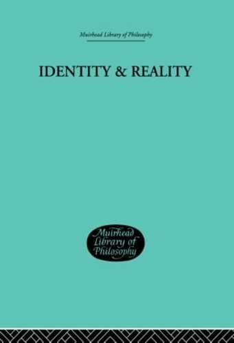 Бумажная книга «Identity & Reality», автор Эмиль Мейерсон - фото №1
