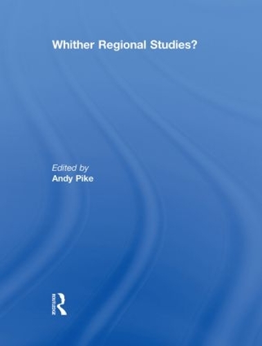Паперова книга «'Whither regional studies?'» - фото №1