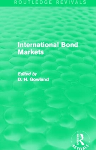 Бумажная книга «International Bond Markets (Routledge Revivals)» - фото №1