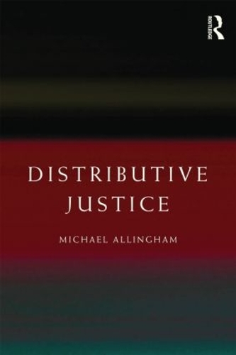Паперова книга «Distributive Justice», автор Майкл Аллінгем - фото №1