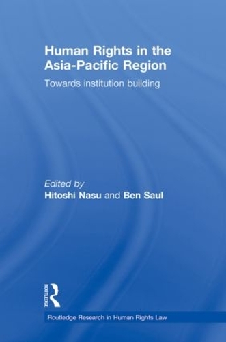Паперова книга «Human Rights in the Asia-Pacific Region: Towards Institution Building» - фото №1