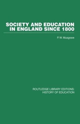 Бумажная книга «Society and Education in England Since 1800» - фото №1