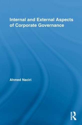 Паперова книга «Internal and External Aspects of Corporate Governance», автор Ахмед Насірі - фото №1