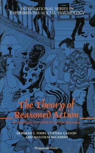 Паперова книга «The Theory of Reasoned Action: Its application to AIDS-Preventive Behaviour» - фото №1