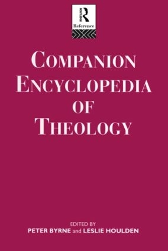 Паперова книга «Companion Encyclopedia of Theology» - фото №1