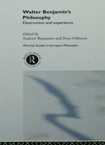 Бумажная книга «Walter Benjamin's Philosophy: Destruction and Experience» - фото №1