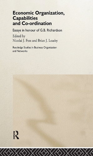 Бумажная книга «Economic Organization, Capabilities and Coordination» - фото №1