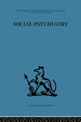 Бумажная книга «Social Psychiatry: A study of therapeutic communities» - фото №1