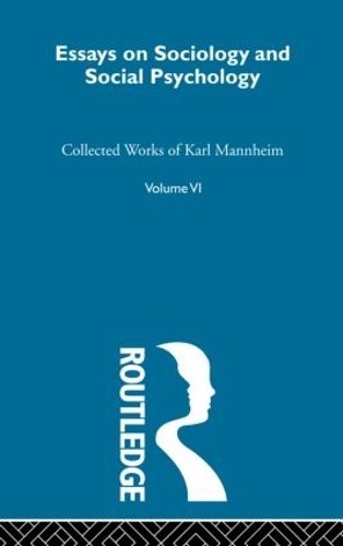 Бумажная книга «Essays Soc & Social Psych  V 6», автор Карл Мангейм - фото №1