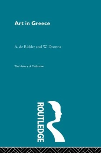 Бумажная книга «Art in Greece», авторов А. де Риддер, В. Деонна - фото №1