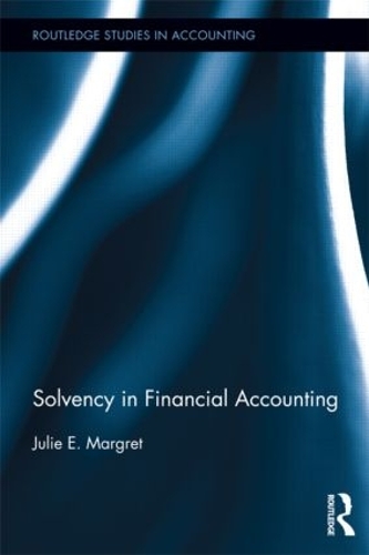 Бумажная книга «Solvency in Financial Accounting», автор Джули Э. Маргрет - фото №1