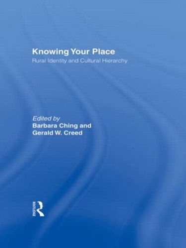 Паперова книга «Knowing Your Place: Rural Identity and Cultural Hierarchy» - фото №1