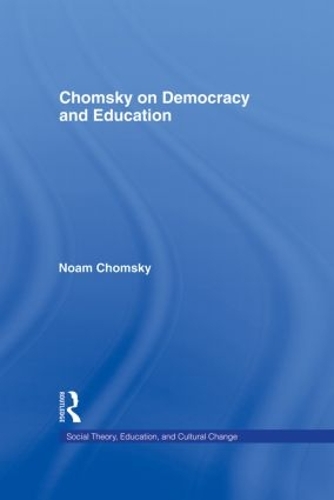 Паперова книга «Chomsky on Democracy and Education», автор Ноам Чомскы - фото №1
