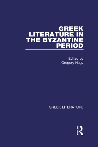 Бумажная книга «Greek Literature in the Byzantine Period: Greek Literature» - фото №1