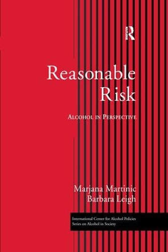 Бумажная книга «Reasonable Risk: Alcohol in Perspective», авторов Барбара Ли, Марьяна Мартинич - фото №1