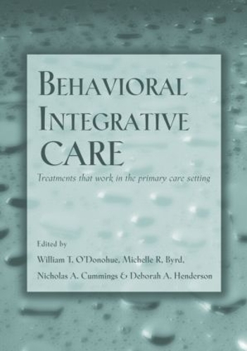 Паперова книга «Behavioral Integrative Care: Treatments That Work in the Primary Care Setting» - фото №1