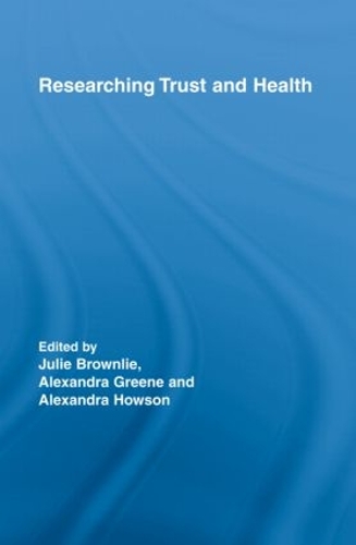 Бумажная книга «Researching Trust and Health» - фото №1