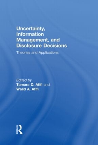 Бумажная книга «Uncertainty, Information Management, and Disclosure Decisions: Theories and Applications» - фото №1