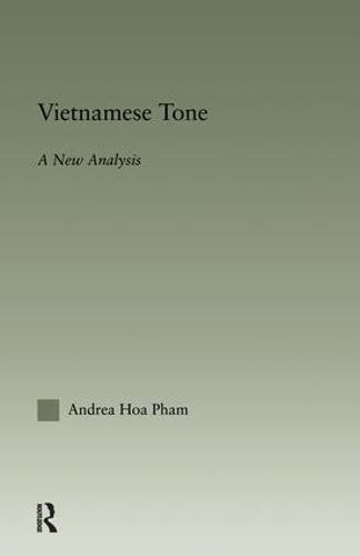 Паперова книга «Vietnamese Tone: A New Analysis», автор Андреа Хоа Фам - фото №1