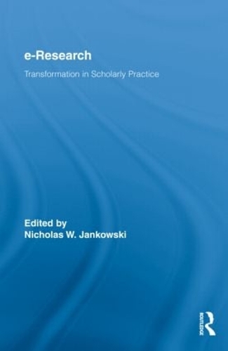 Бумажная книга «E-Research: Transformation in Scholarly Practice» - фото №1