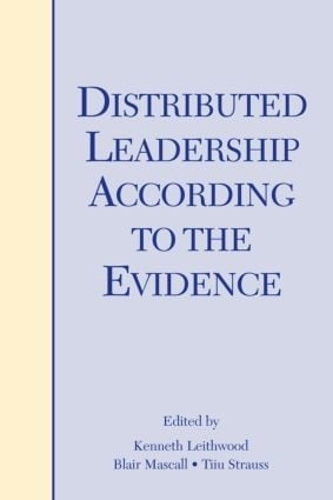 Паперова книга «Distributed Leadership According to the Evidence» - фото №1