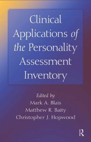 Паперова книга «Clinical Applications of the Personality Assessment Inventory» - фото №1